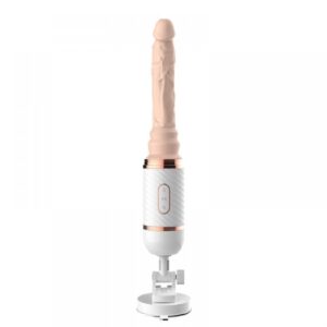 Mini Fuck Machine Com Ventosa 7 Vibrações E Movimentos Cyclone Fire