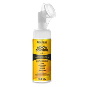 Mousse De Limpeza Facial Acnow Control 150Ml Rhenuks Cosméticos
