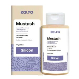 Mustash Silicon Gel Lubrificante Resistente A Água 100G Kalya