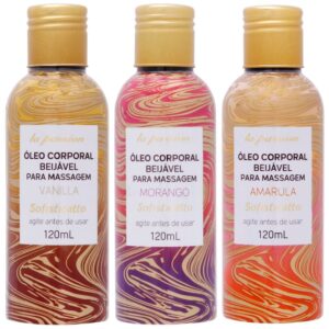 Óleo De Massagem Beijável 120Ml Sofisticatto