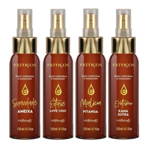 Óleo De Massagem Corporal 120Ml Feitiços