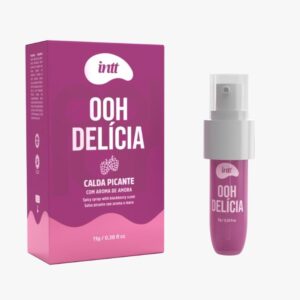 Ooh Delícia Calda Picante Beijável Sabor Amora 11G Intt
