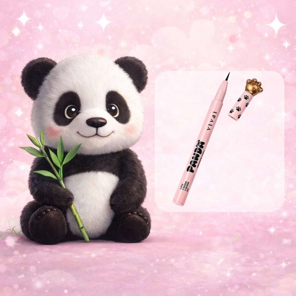 Panda Caneta Delineadora Preta Vivai - Imagem 8
