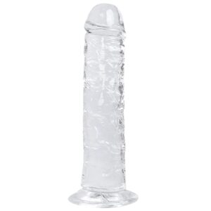 Pênis Realístico Em Jelly Com Veias Salientes E Ventosa 20 X 5Cm Vibe Toys