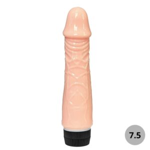 Pênis Realístico Texturizado 18,5X4 Cm Com Vibro Vibe Toys