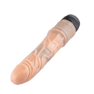 Pênis Realístico Texturizado 21X3,5 Cm Com Vibro Vibe Toys