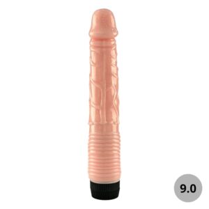 Pênis Realístico Texturizado 23X4 Cm Com Vibro Vibe Toys