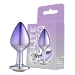 Plug Anal Bicolor Linha Lite Tamanho M Sexy Fantasy