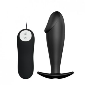 Plug Anal Com Ponta Formato De Glande Pretty Love