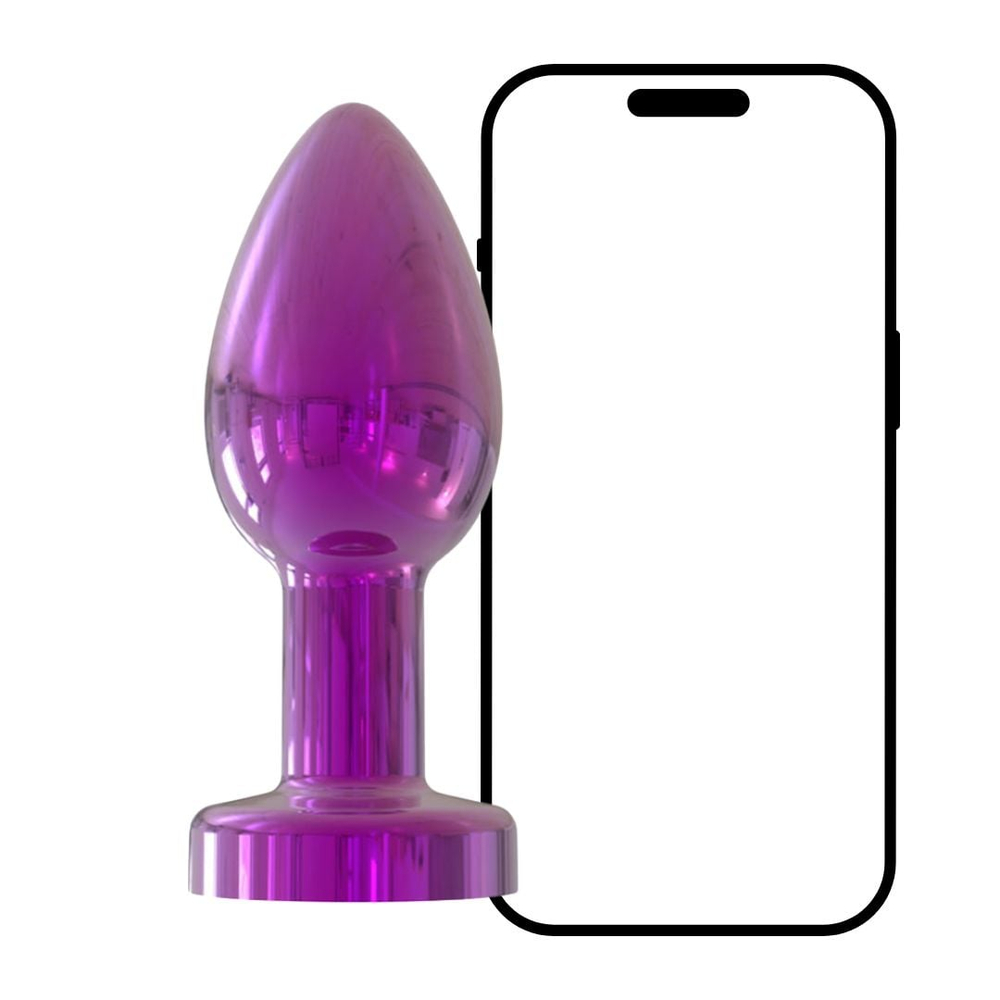 Plug Anal Cromado Com 10 Vibrações E Controle Via App Vibe Toys - Imagem 4