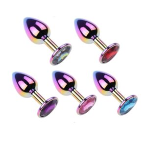 Plug Anal Metal Colors Médio Vibe Toys