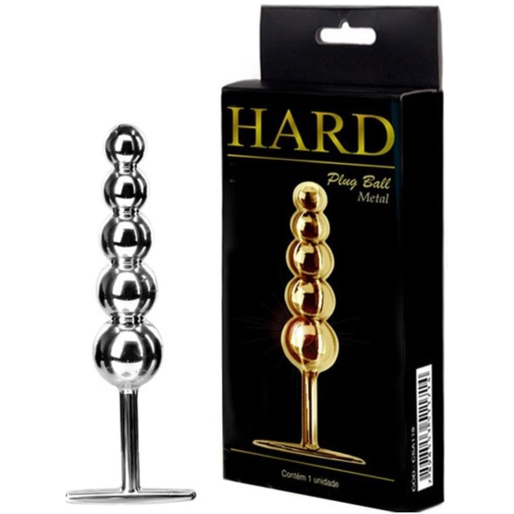 Plug Ball 5 Esferas Em Metal Hard