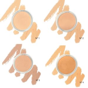 Pó Compacto Tons Claros Linha Basic Green Safira Cosméticos