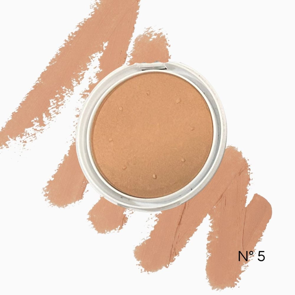 Pó Compacto Tons Escuros Linha Basic Green Safira Cosméticos - Imagem 2