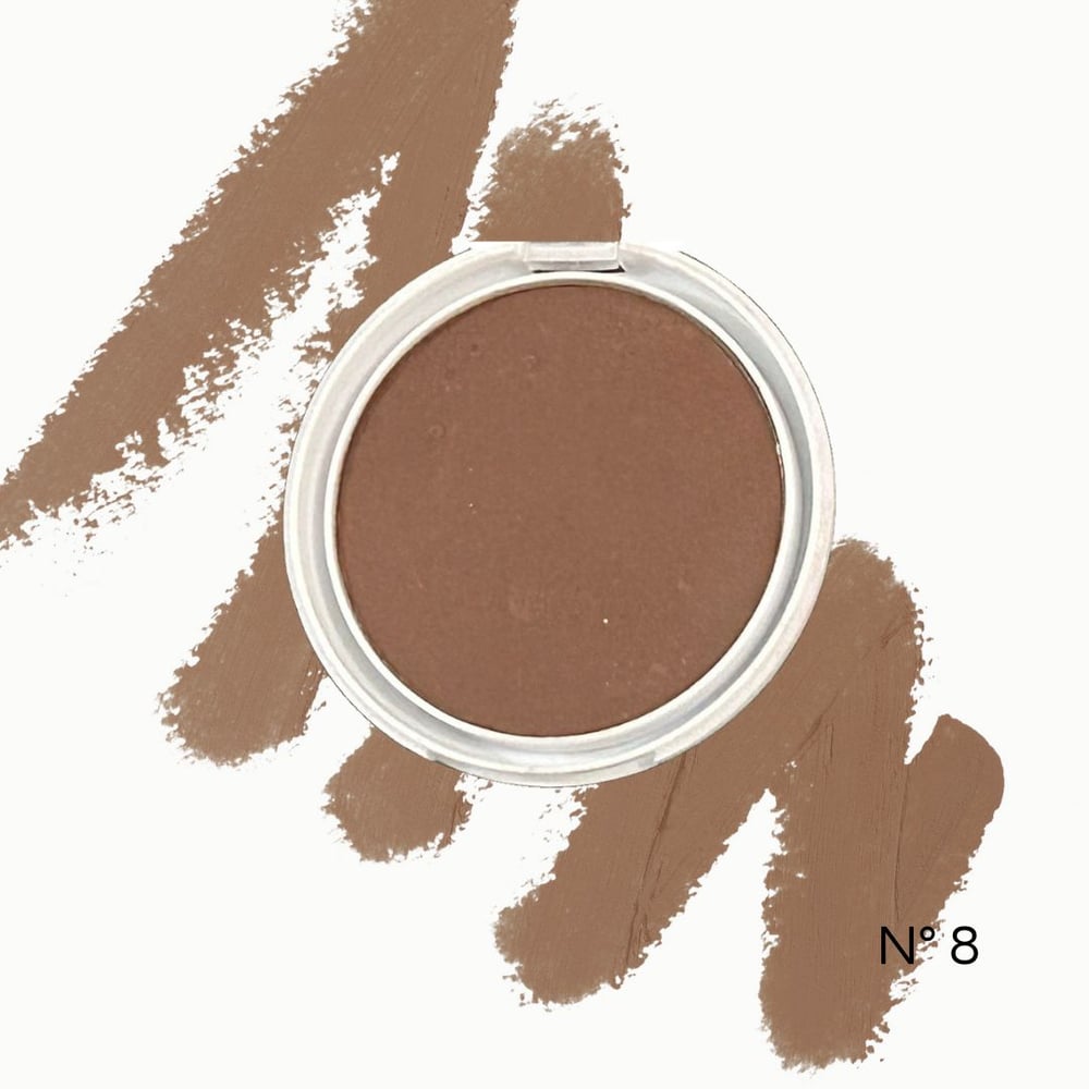 Pó Compacto Tons Escuros Linha Basic Green Safira Cosméticos - Imagem 10