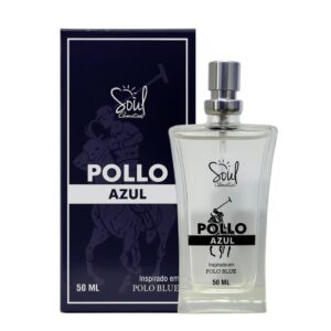 Pollo Azul Colônia Masculina 50Ml Soul Cosméticos