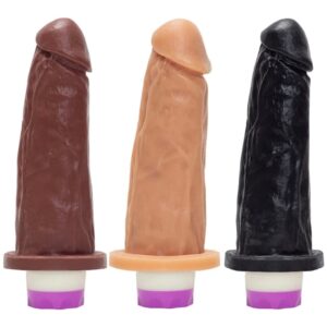 Prótese Com Vibrador Interno Kong 16,5 X 4,5Cm Êxtase