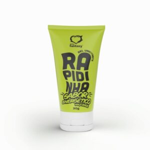 Rapidinha Lubrificante Sabor Energético Maçã Verde 30G Sexy Fantasy
