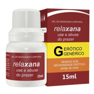 Relaxana Gel Para Massagem 15Ml Secret Love