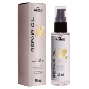 Repair Oil Óleo Capilar Restaurador Com Ácido Hialurônico 60Ml Apinil