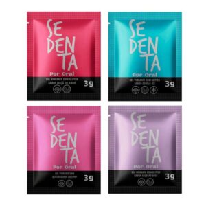 Sedenta Por Oral Gel Vibrante Com Gliter Sachê 3G Pepper Blend