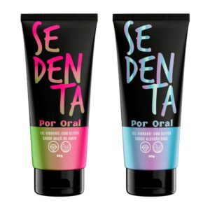 Sedenta Por Oral Gel Vibrante Com Glitter  50G Pepper Blend