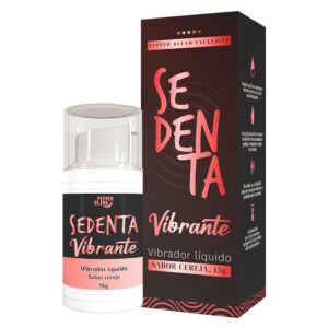 Sedenta Vibrante Gel Vibrador Líquido Beijável 15G Pepper Blend
