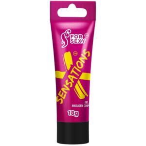 Sensations Lubrificante 10X Mais Prazer 18G Forsexy
