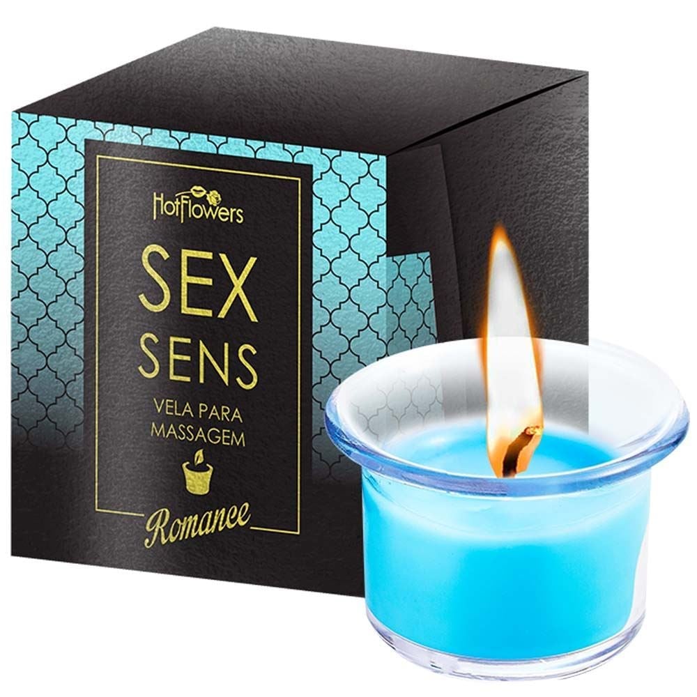 Sex Sens Vela Para Massagem 20G Hot Flowers - Imagem 10