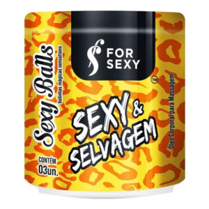 Sexy & Selvagem Sexy Balls 3Uni Bolinha Forsexy