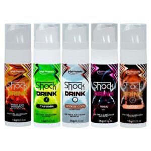 Shock Drink Gel Vibrador Líquido Excitante 15G La Pimienta