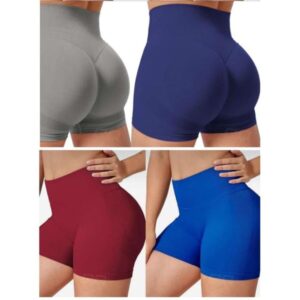 Short Fitness Empina Bumbum Com Cintura Alta