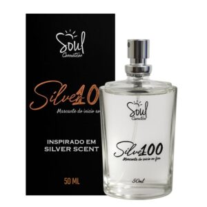 Silver 100 Colônia Masculina 50Ml Soul Cosméticos