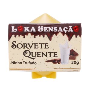 Sorvete Quente Vela Comestível Ninho Trunfado 30G Loka Sensação