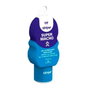 Super Macho Gel Excitante Masculino Linha Stripper 8G Intt