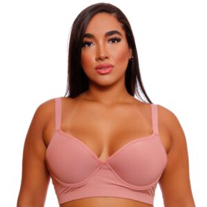 Sutiã Plus Size Reforçado Lateral Dupla Lidiely