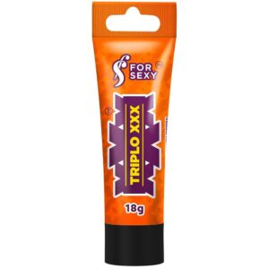 Triplo Xxx Gel Corporal Bisnaga Com Trilpa Sensação 18G Forsexy
