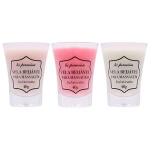 Vela Beijável Para Massagem 40G Sofisticatto