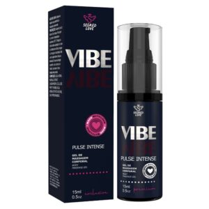 Vibe Pulse Intense Excitante Linha Exclusive 15Ml Segred Love