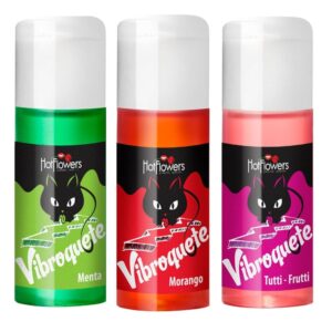 Vibroquete Gel Eletrizante 12G Hot Flowers
