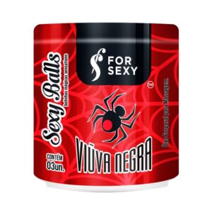 Viúva Negra Excita 3Uni Bolinha Forsexy