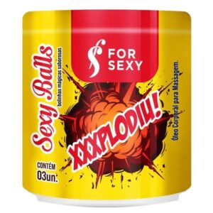 Xxxplodiu! Sexy Balls Excitante 3Uni Bolinha Forsexy