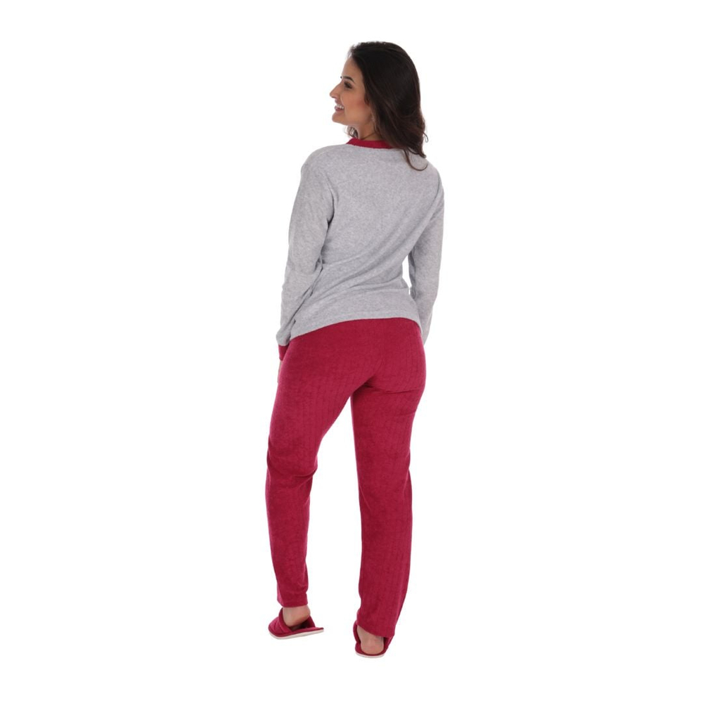 Pijama Sophia Plush Variados Victory - Imagem 6