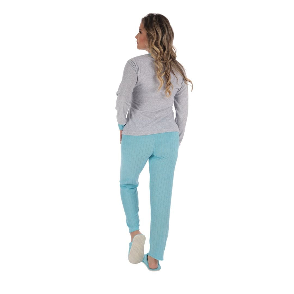 Pijama Sophia Plush Variados Victory - Imagem 3