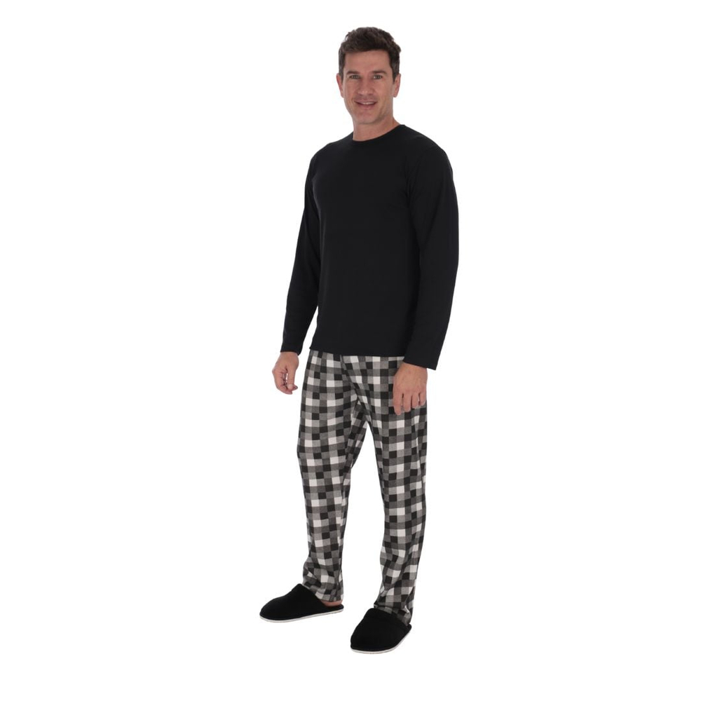 Pijama Masculino Canelado Variados Victory - Imagem 5