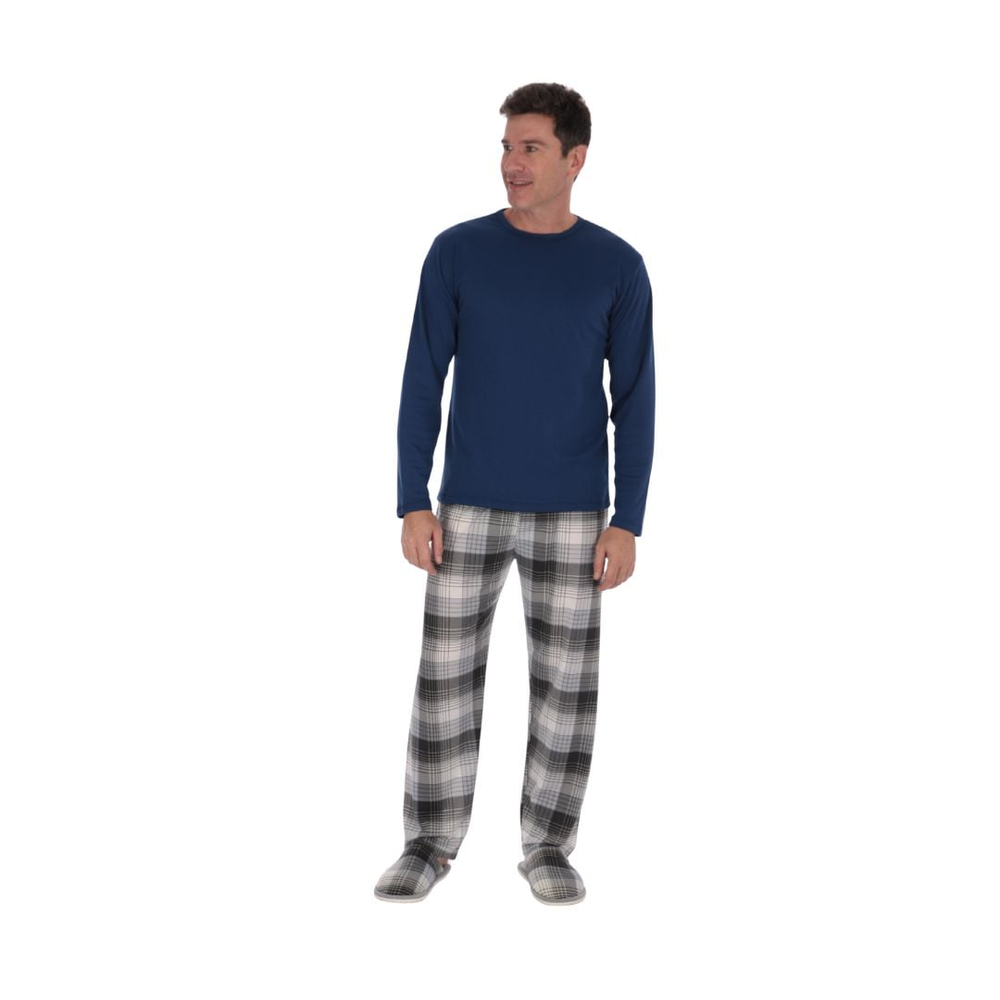 Pijama Masculino Canelado Variados Victory - Imagem 7
