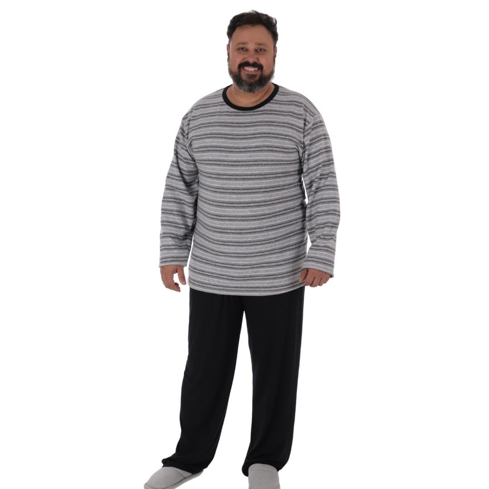 Pijama Veneto Suede Variados Victory - Imagem 3