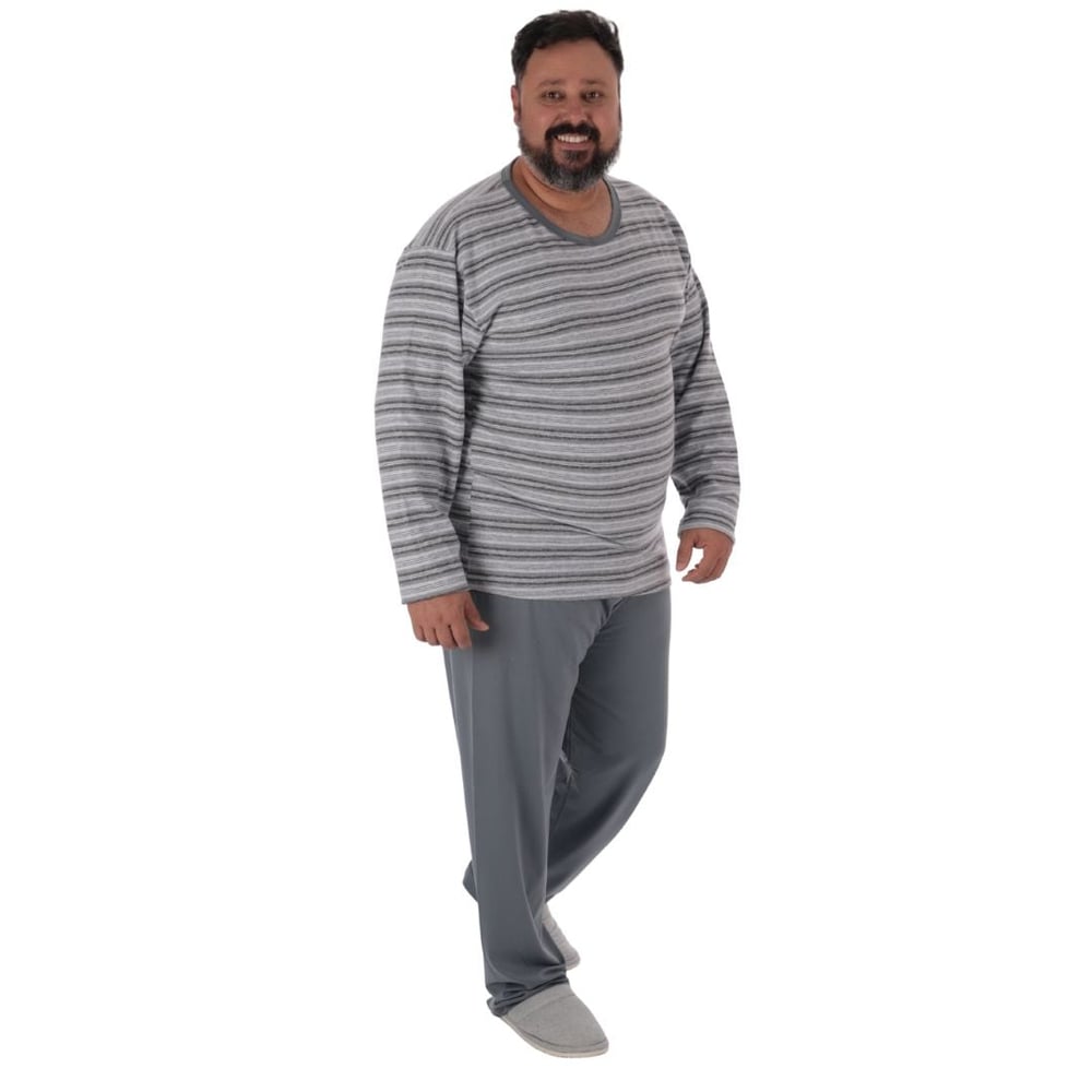 Pijama Veneto Suede Variados Victory