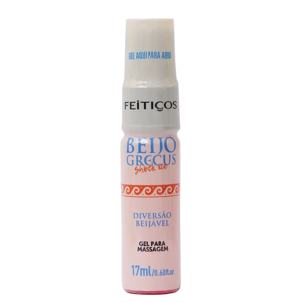 Beijo Grecus Shock Ice Gel Eletrizante 17Ml Feitiços - Imagem 3
