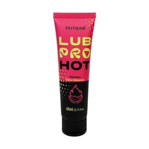 Lubpro Hot Premium Lubrificante Beijável Efeito Quente 60Ml Feitiços